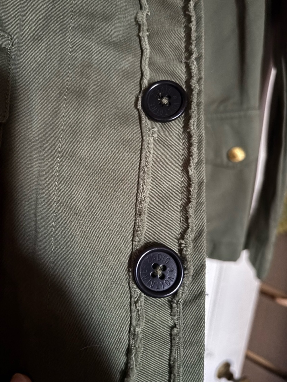NWT Zadig and Voltaire Virginia Grunge jacket - Picture 5 of 14
